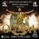 poster of the hercules olympia portugal spring with the logo, and athlete image and the basic info of the show